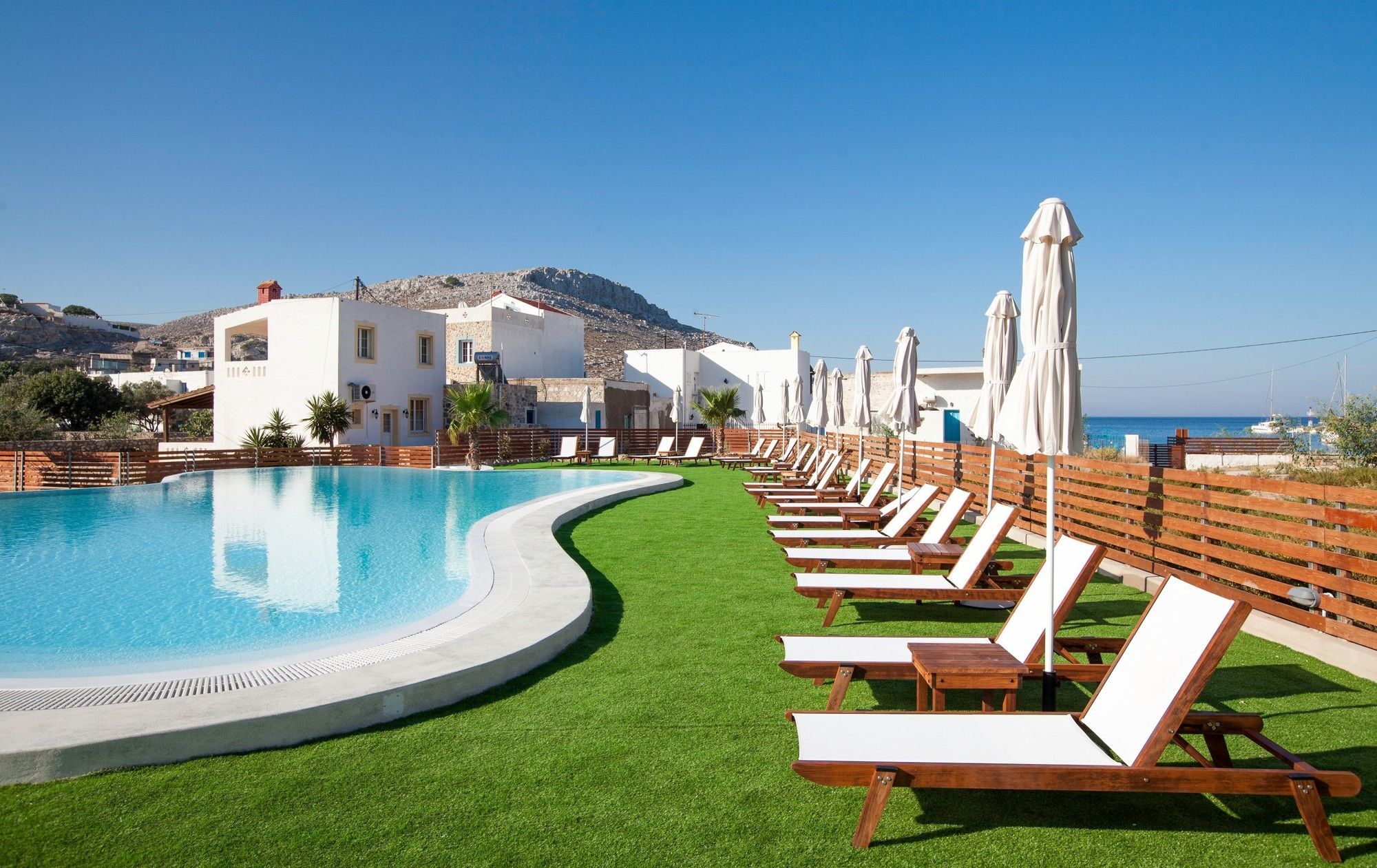 H Hotel Pserimos Villas Pserimos Town Eksteriør bilde