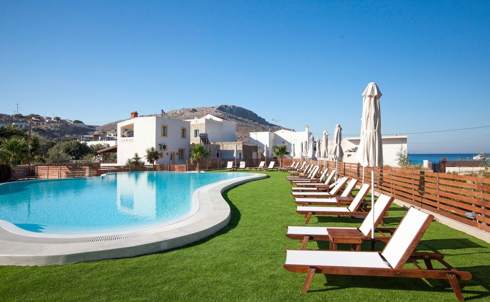 H Hotel Pserimos Villas Pserimos Town Eksteriør bilde