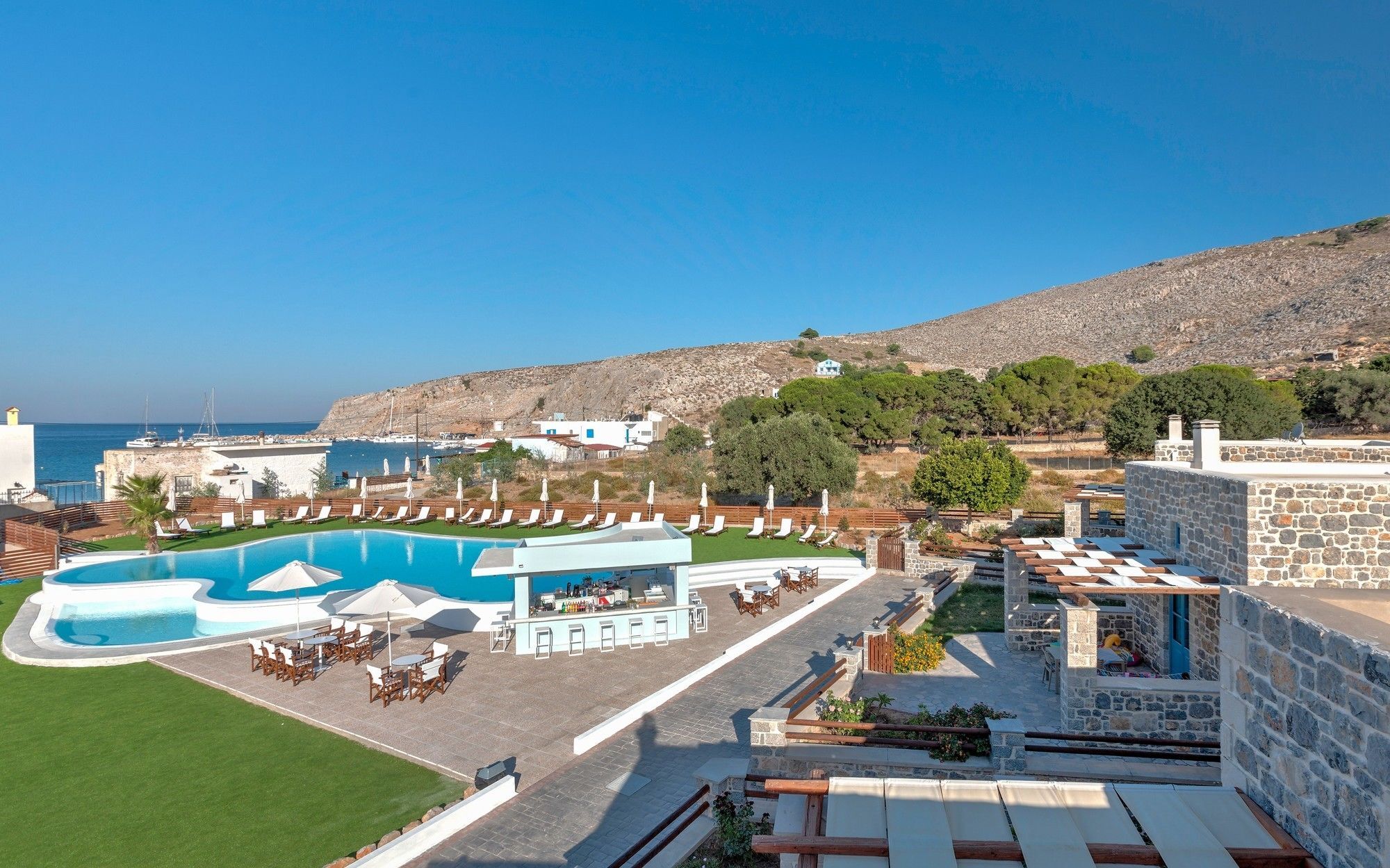 H Hotel Pserimos Villas Pserimos Town Eksteriør bilde