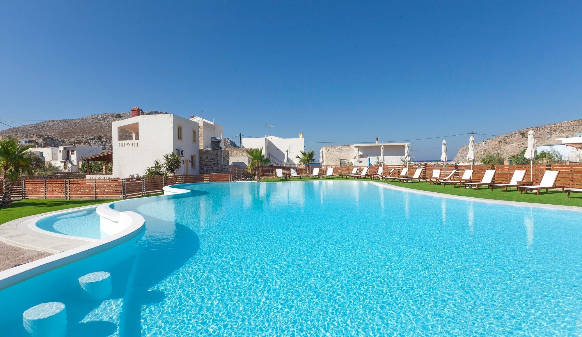 H Hotel Pserimos Villas Pserimos Town Eksteriør bilde